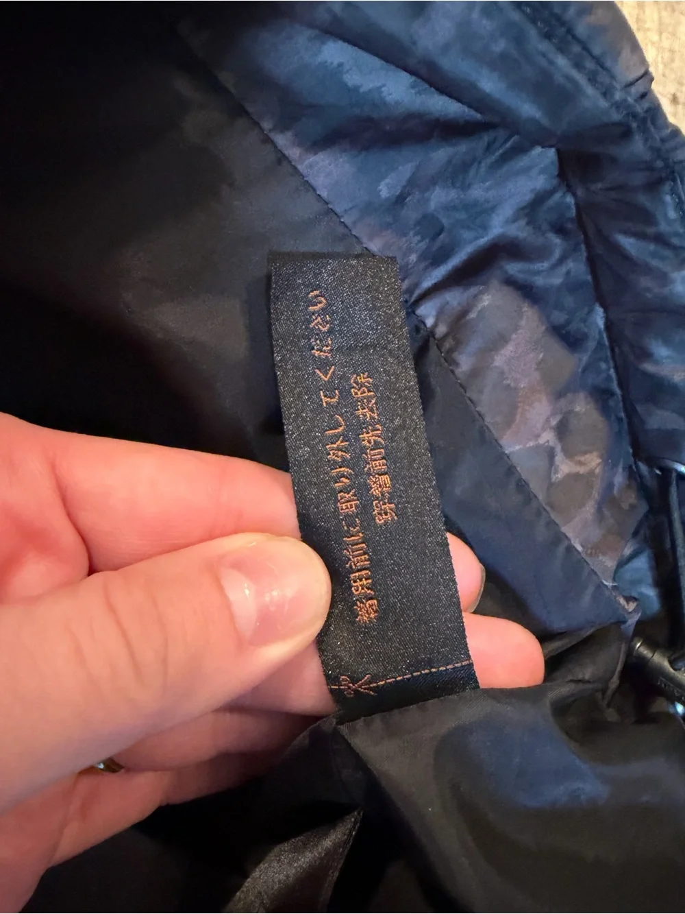 Coach branded quilted