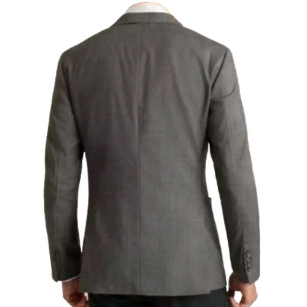 BONOBOS Daily Grind Tailored Fit Suit Jacket in Charcoal Grey Size 44R