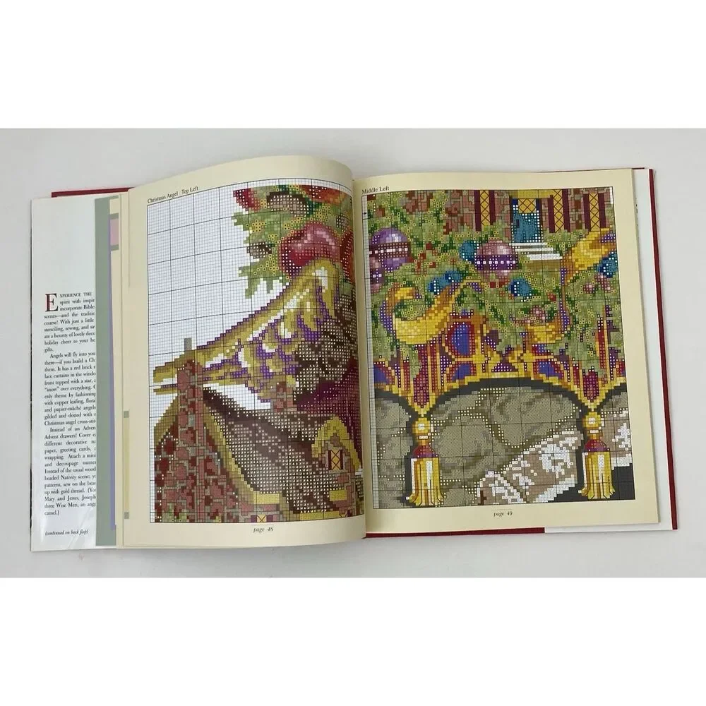 Inspirational Christmas Crafts by Madeline Hart (1998, Hardcover)