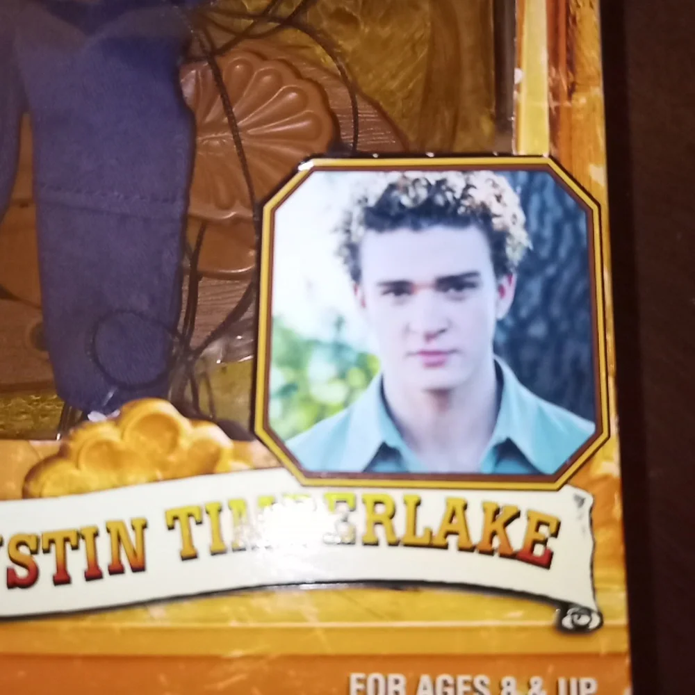 Vintage Pair of Justin Timberlake Y2K NSYNC Collectible Marionettes Living toysz