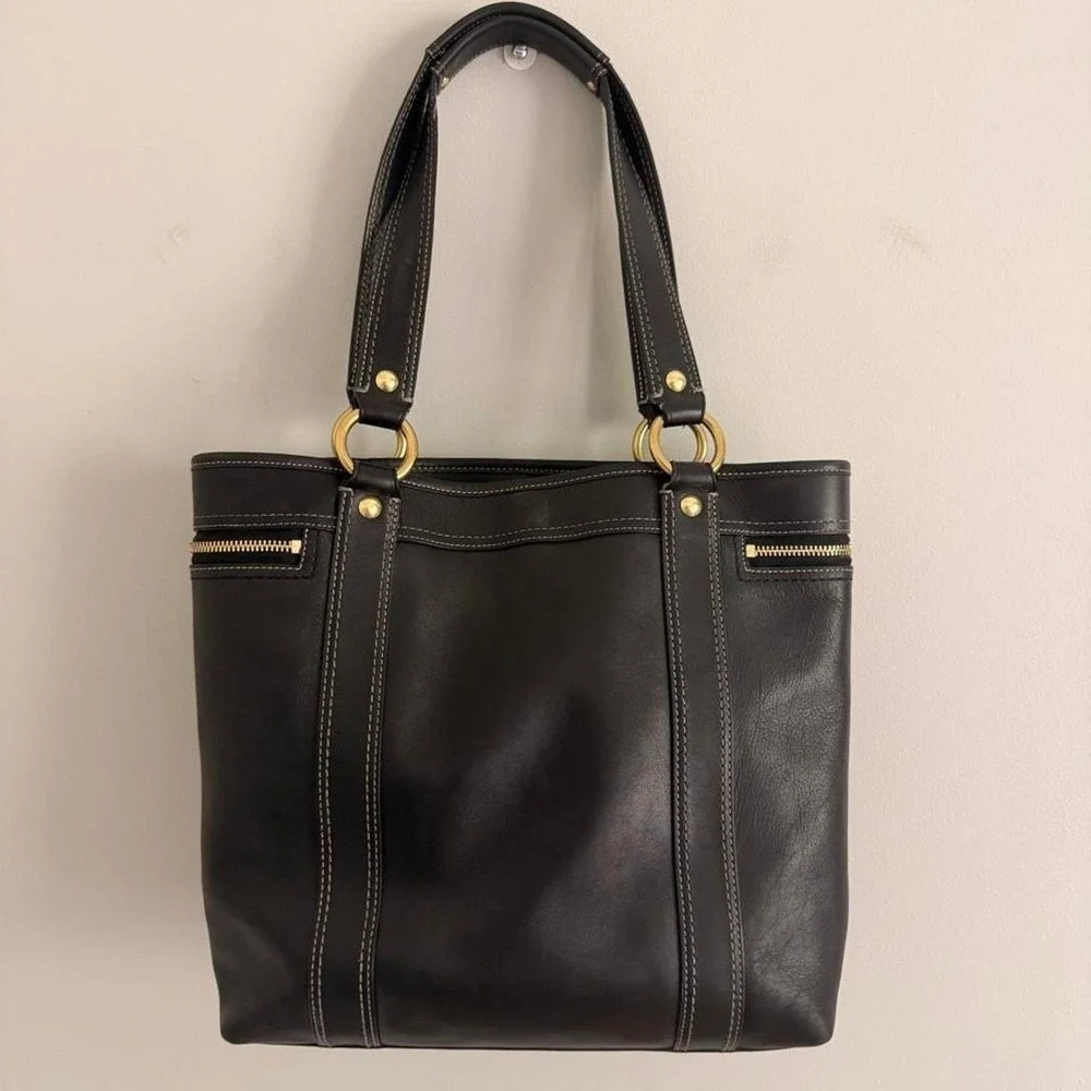 Black Coach Legacy Gigi Tote