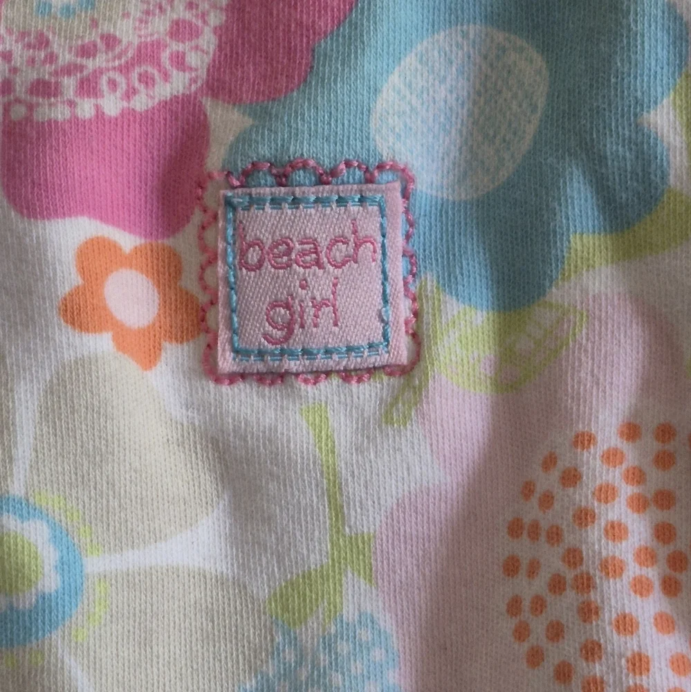 Carter's Newborn 100% Cotton  Beach Girl Baby Romper Dress