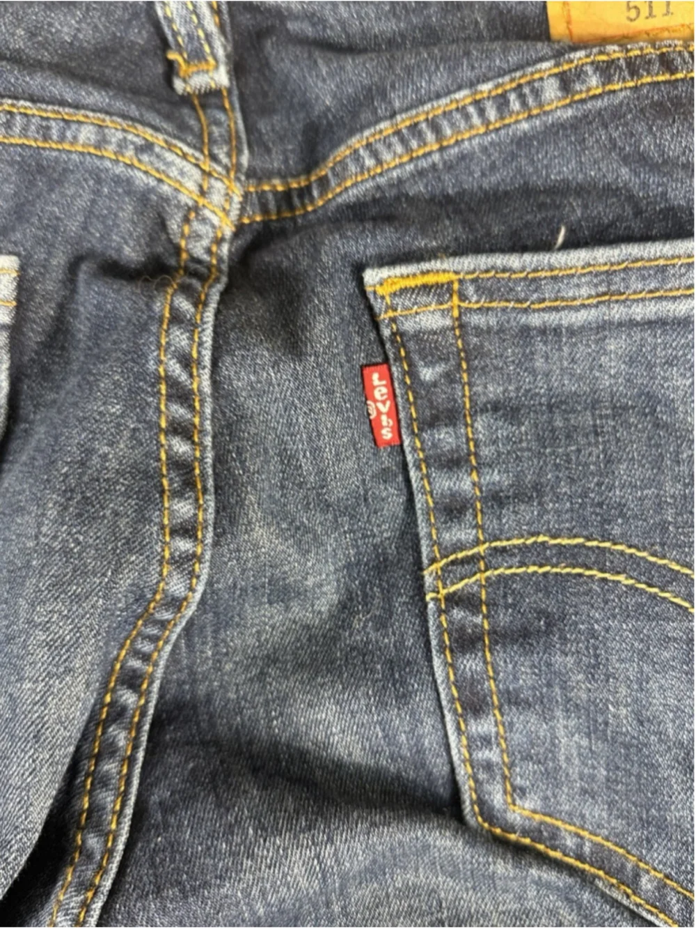 Levis blue straight