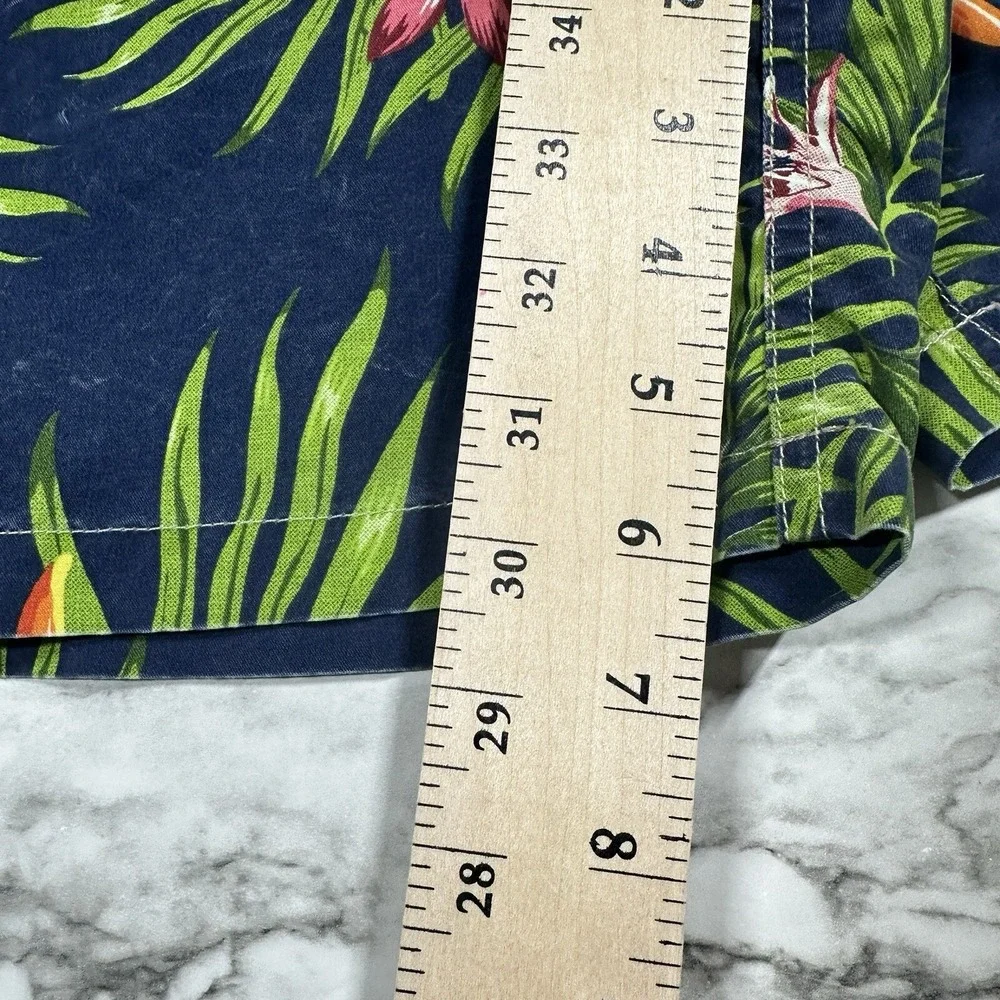 Polo Ralph Lauren Swimwear Trunks Shorts Mens Navy Blue Floral Size‎ XL