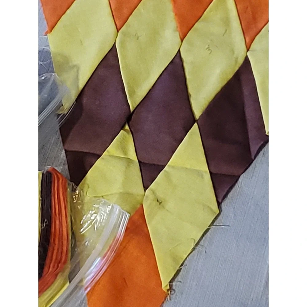 Handmade vintage harlequin