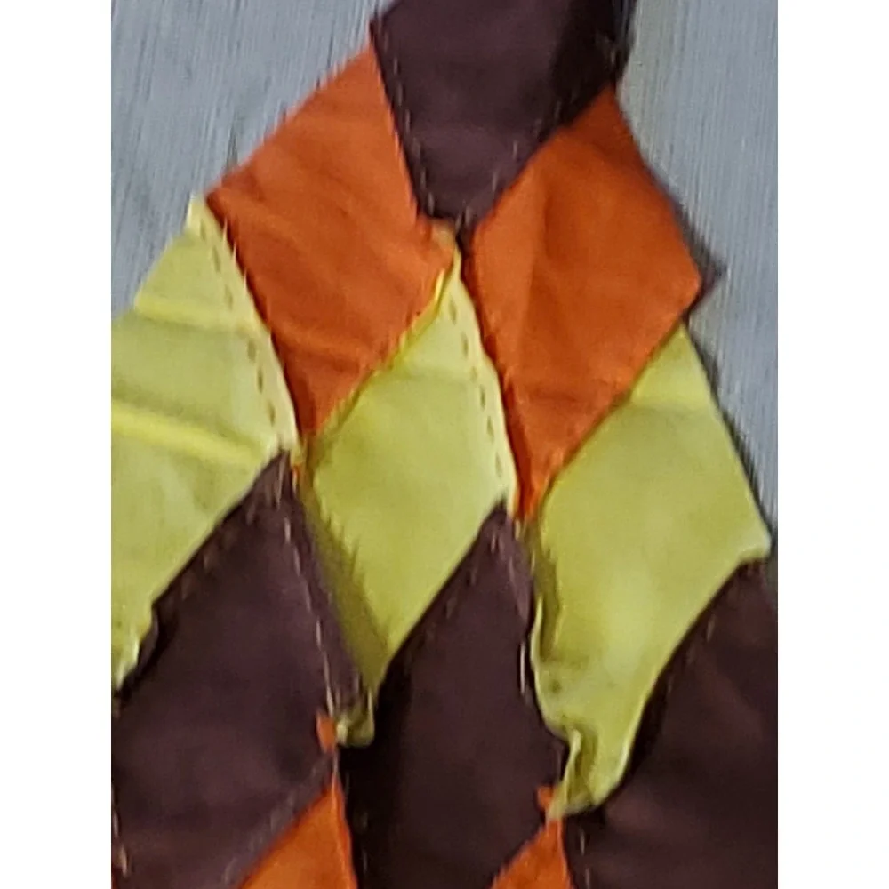 Handmade vintage harlequin