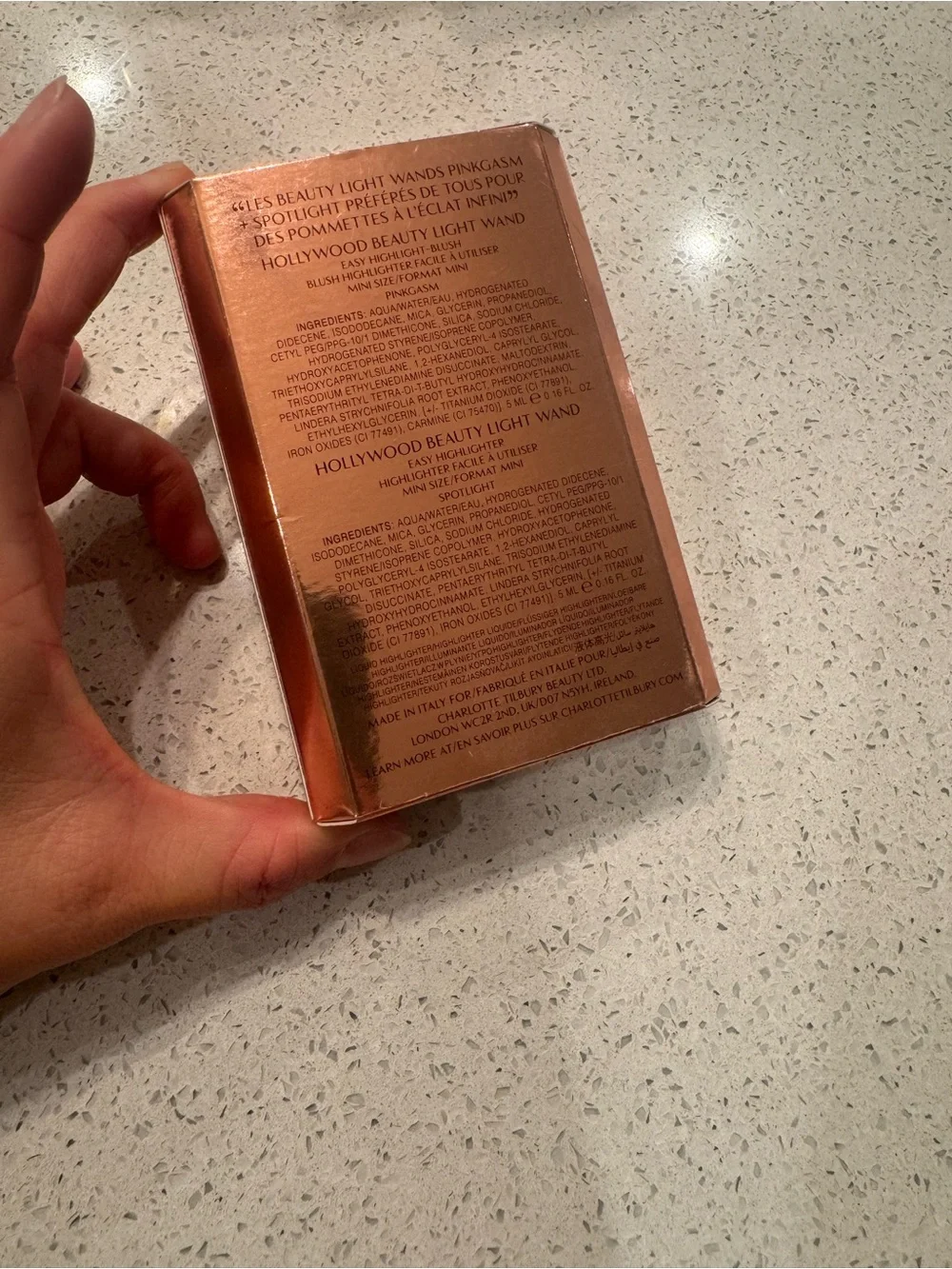 Charlotte Tilbury two luminous