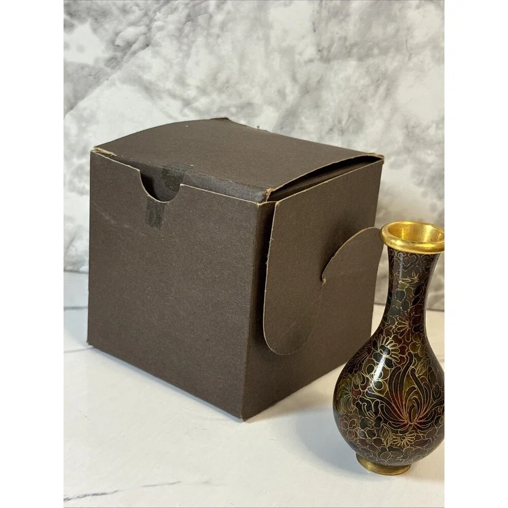 N/A cloisonné vase