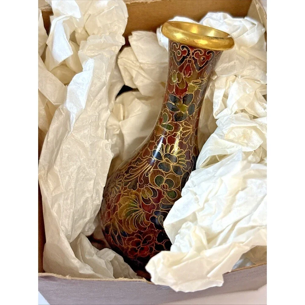 N/A cloisonné vase