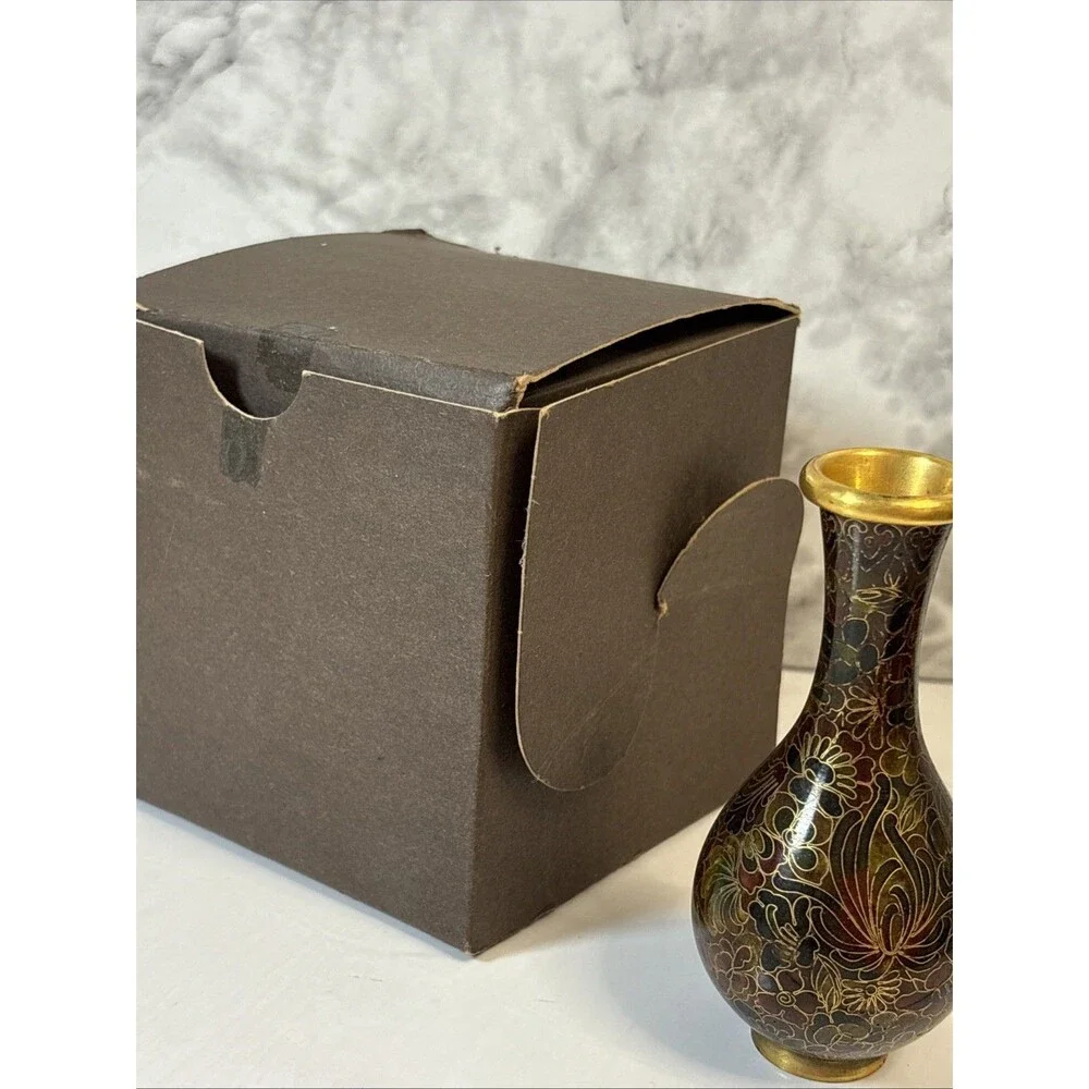 N/A cloisonné vase