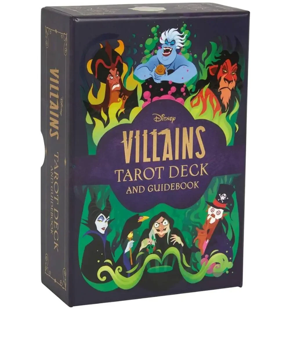 Disney Villains Tarot Deck and Guidebook Movie Tarot Deck Pop Culture Tarot
