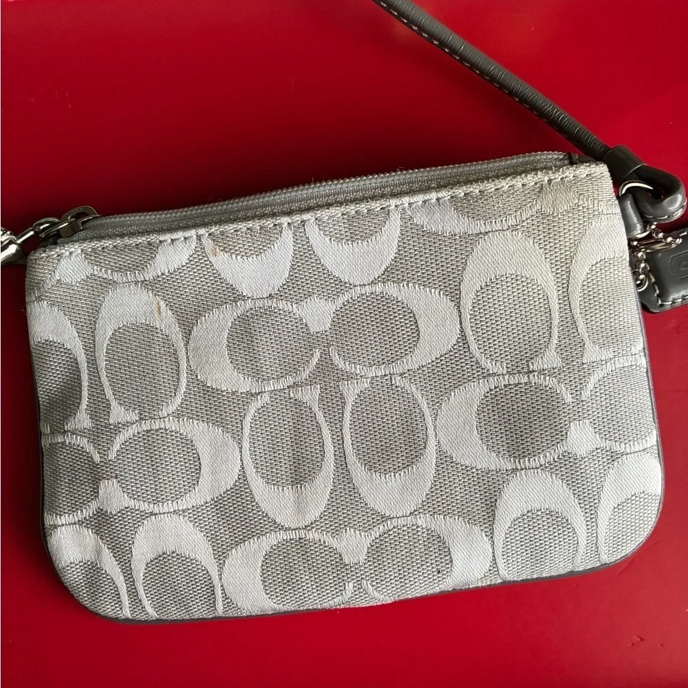 Coach chic wristlet