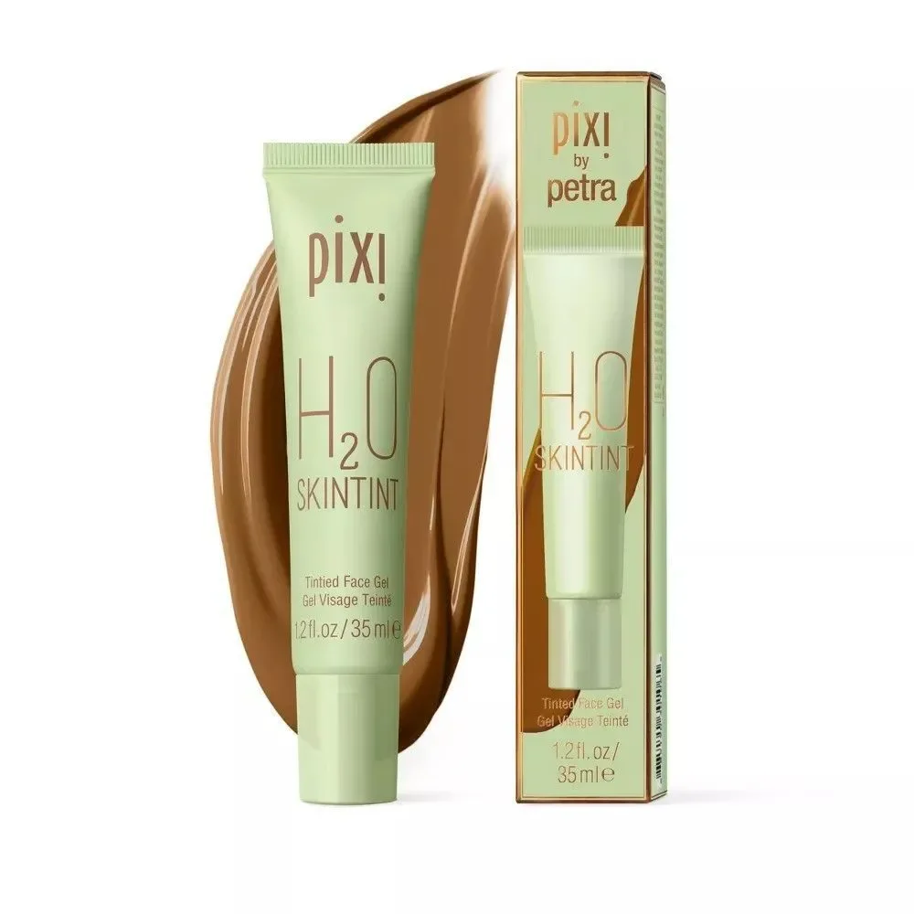 Pixi H2O Skin Tint Foundation Gel~Espresso~ 35ml/1.2 fl oz NIB