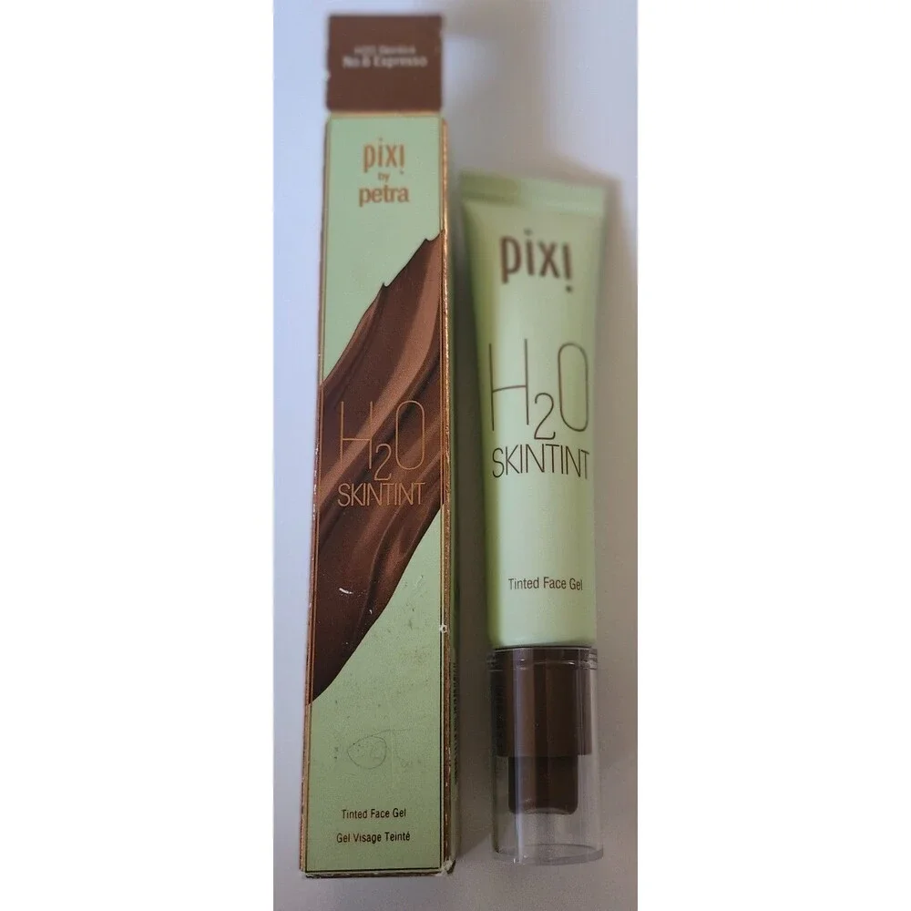 Pixi H2O Skin Tint Foundation Gel~Espresso~ 35ml/1.2 fl oz NIB