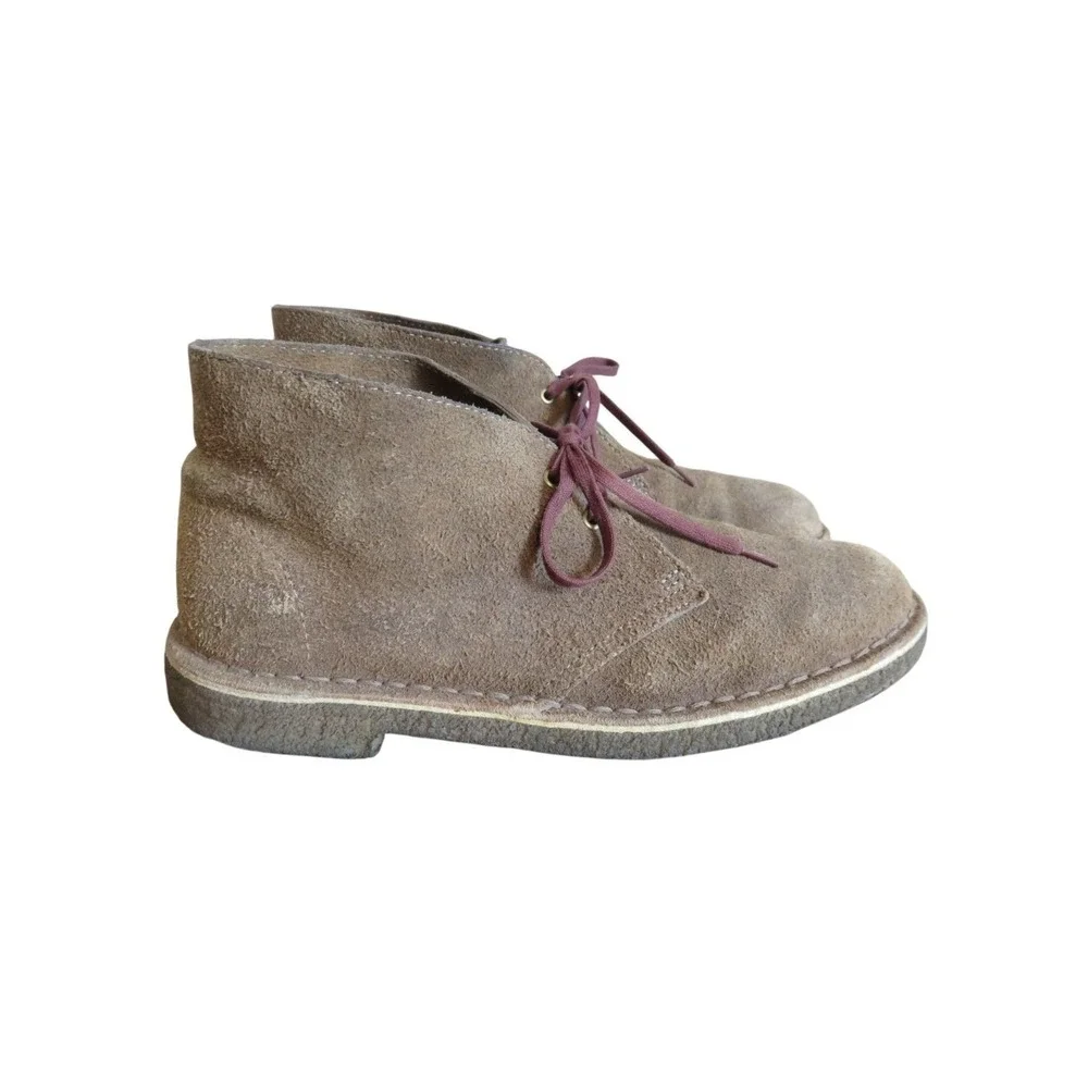 Clarks Originals Desert Boot Brown Suede Chukka Boots Womens 9‎ 70304