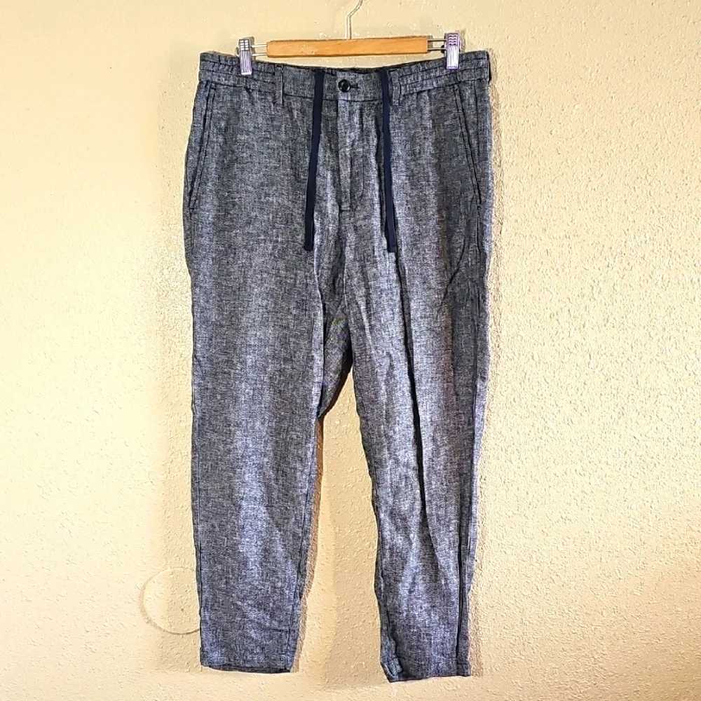 Banana Republic Gray Chinos with Tapered Legs.