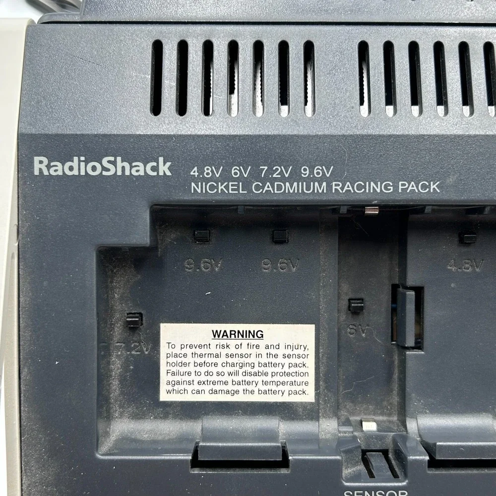 Radio Shack Racing Battery Pack AC/DC Charger 23-411 Nickel Cadmium New Open Box