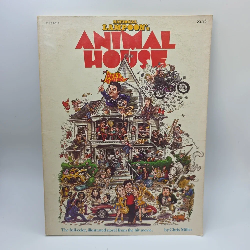 National Lampoons‎ Animal House Illustrated Novel Chris Miller 1978 Vintage Book