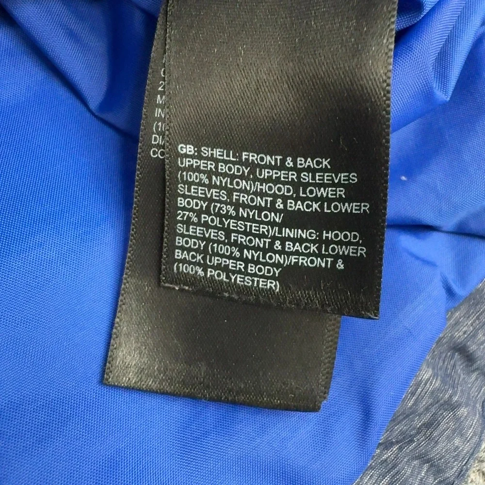 The North Face measurements pit