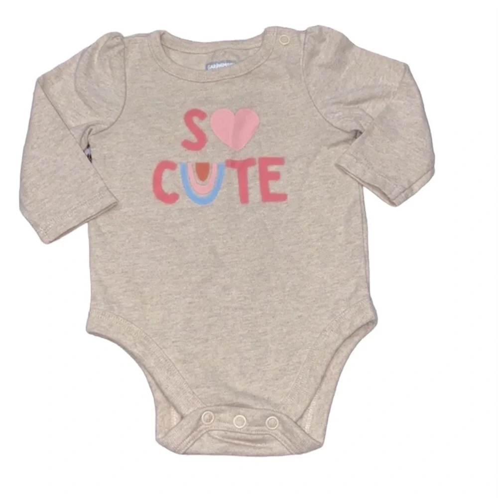 Garanimals so cute rainbow onesie size 0-3 months
