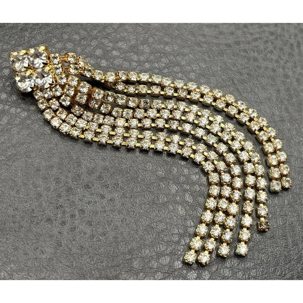Vintage Rhinestone 4.5