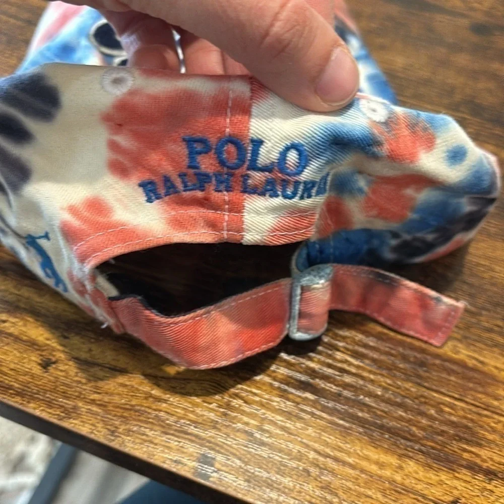 POLO RALPH LAUREN TIE DIE  HAT WOMEN / MEN