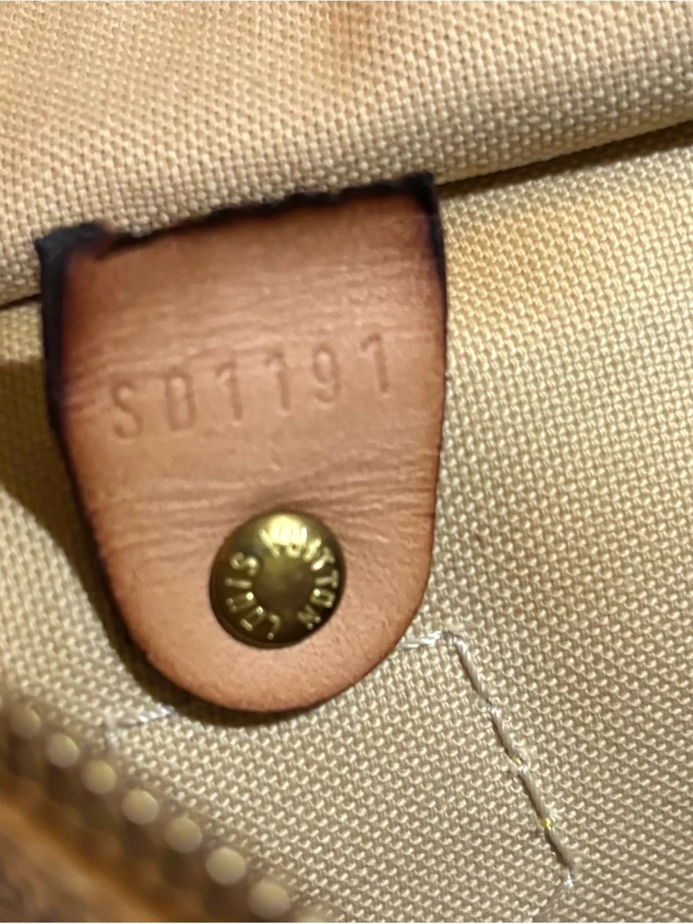 Louis Vuitton iconic damier
