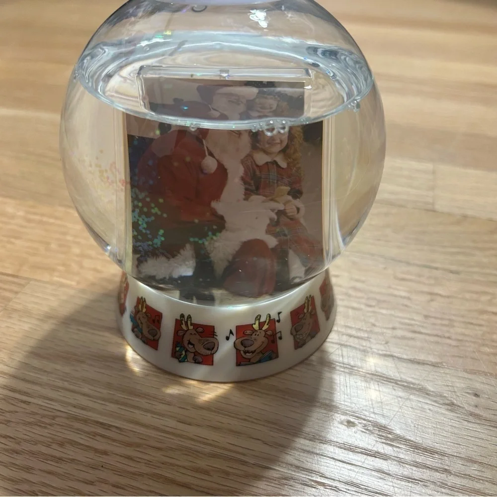 Vintage squishy santa