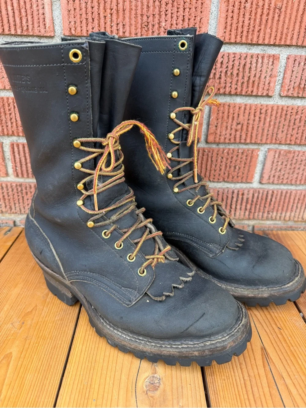 White's Smokejumper Wildland Fire Fighting Boots Men’s Size 9 E