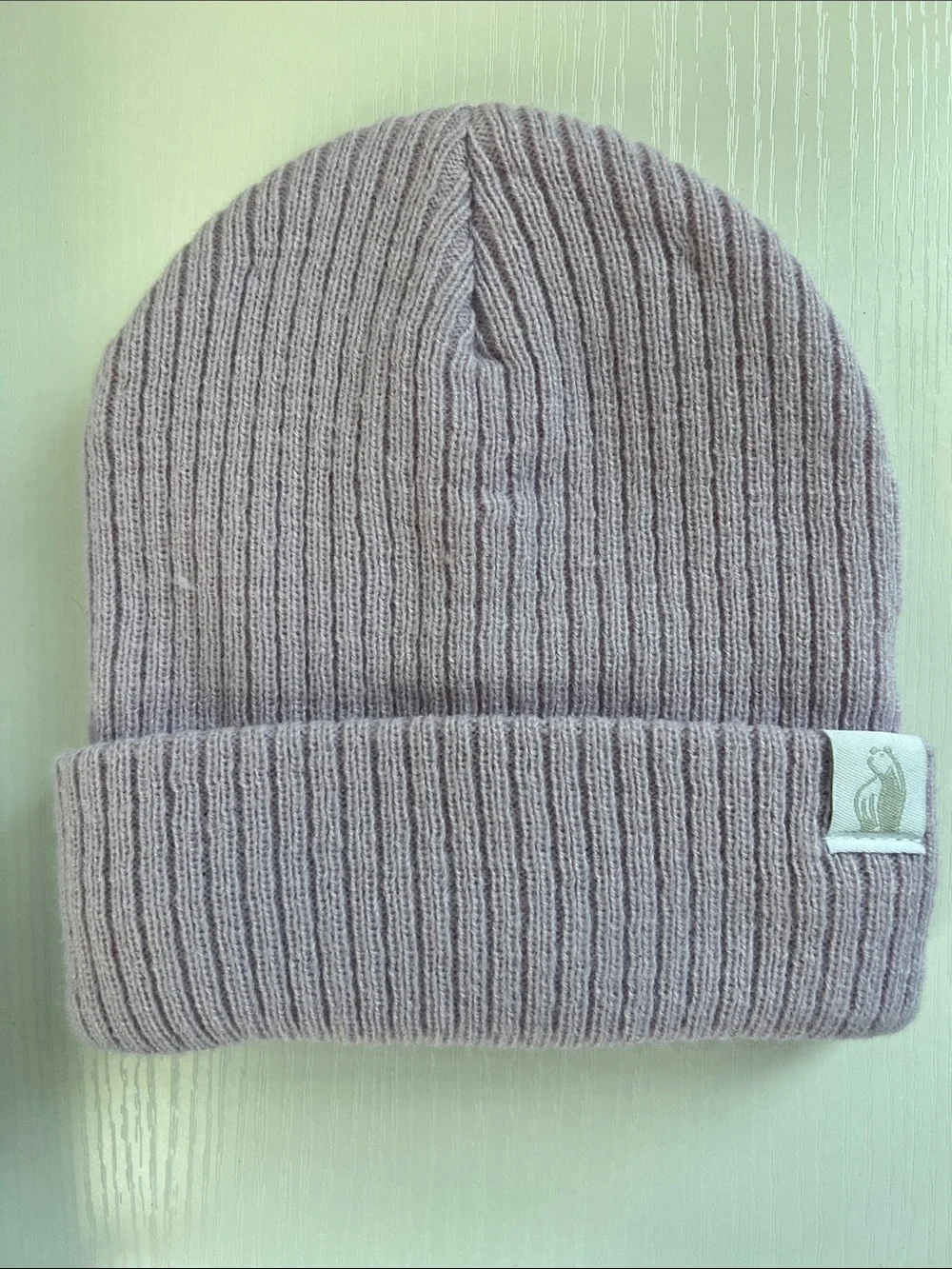 Baby Ribbed Beanie - Lavender