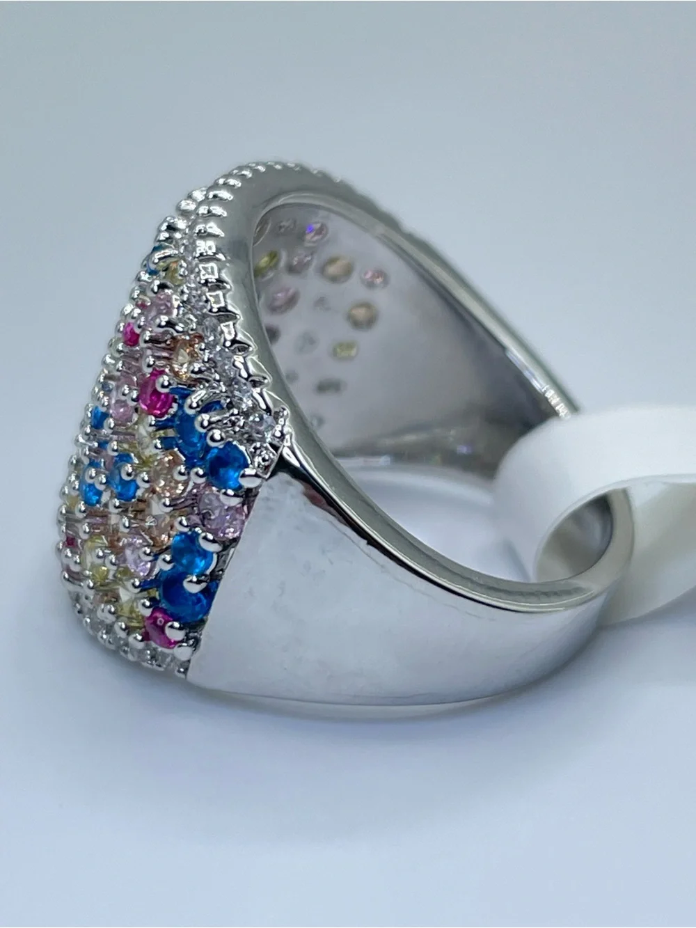Swarovski crystal blue materials