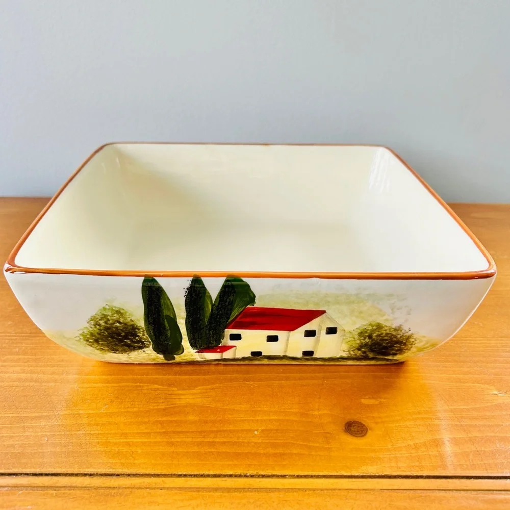 Vintage terracotta brown