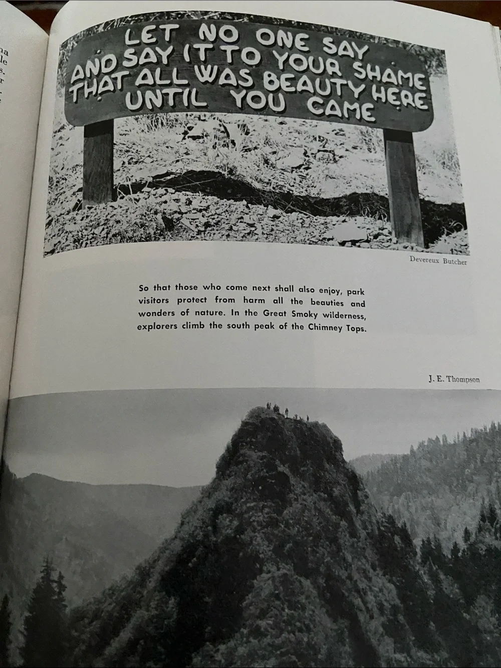 Vintage 1960s 60s USA U.S. American National Park & Monuments book Parks America