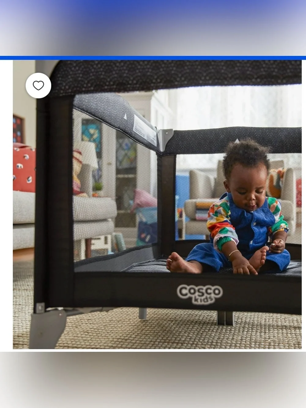 Cosco roomy playard