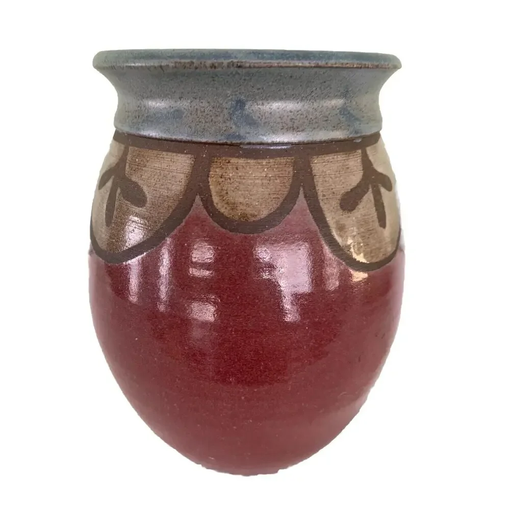 Handmade tall plum