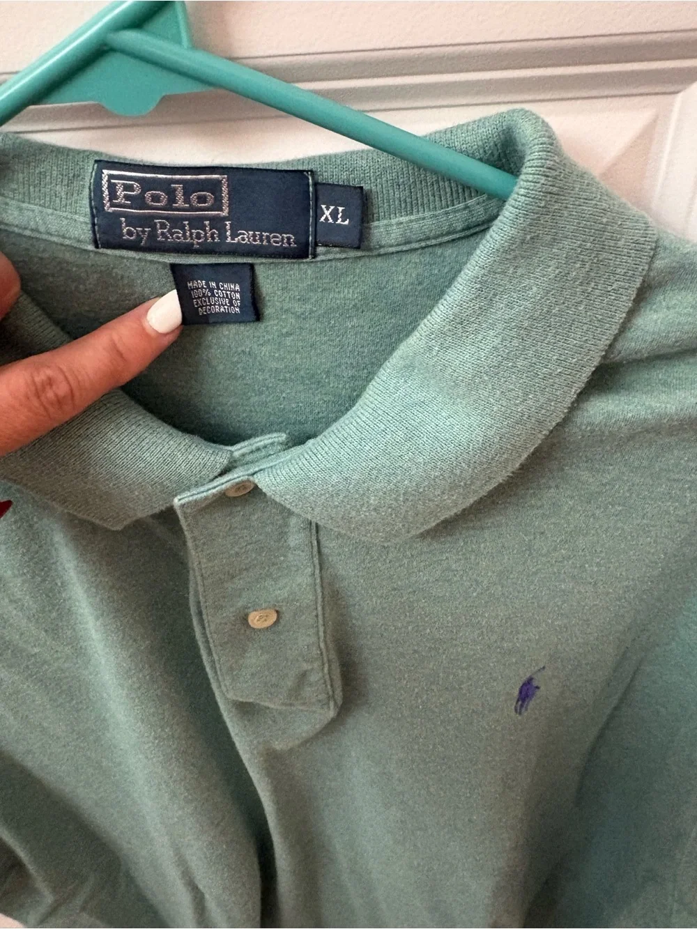Ralph Lauren Mint Green Short-Sleeve Polo