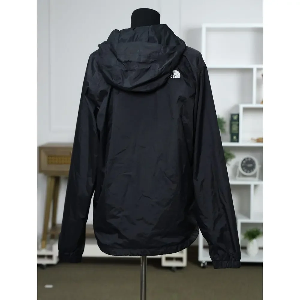 The North Face DryVent Waterproof Rain Jacket Black Hooded Shell Gorpcore Large