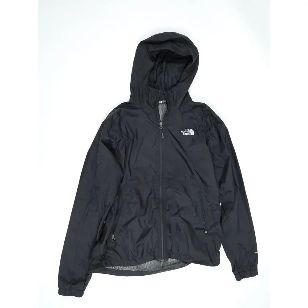 The North Face DryVent Waterproof Rain Jacket Black Hooded Shell Gorpcore Large