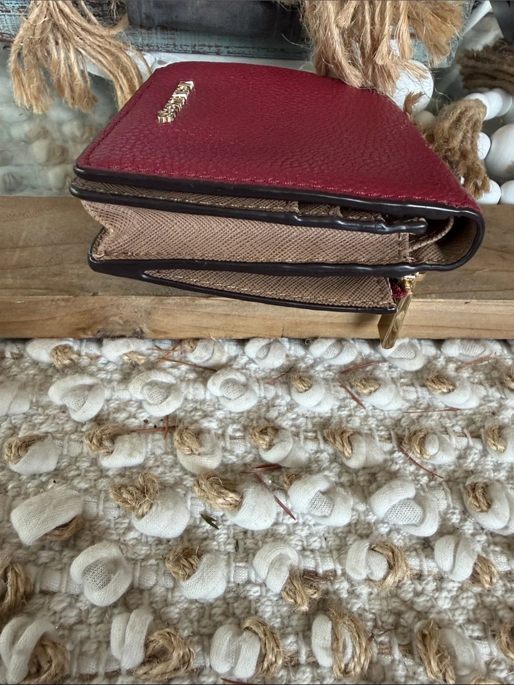 Michael Kors compact pebbled