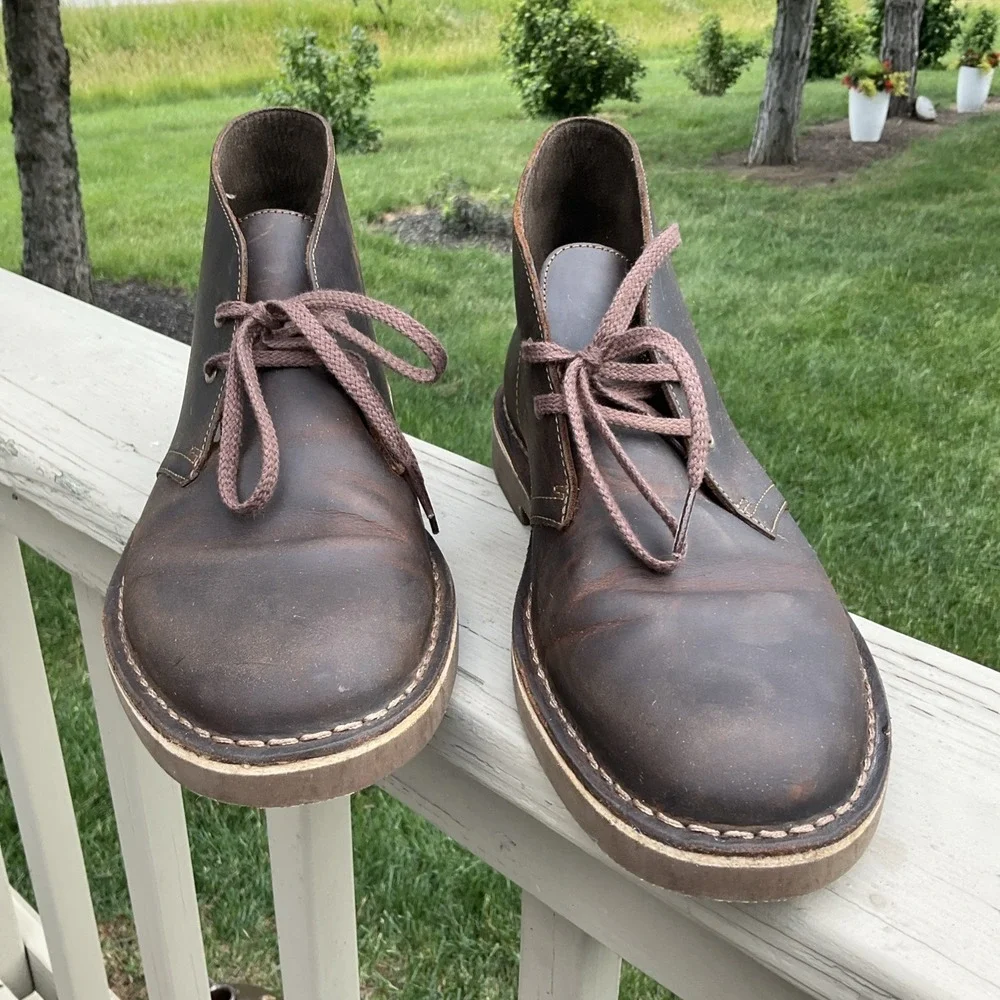 Clarks chukka bushacre