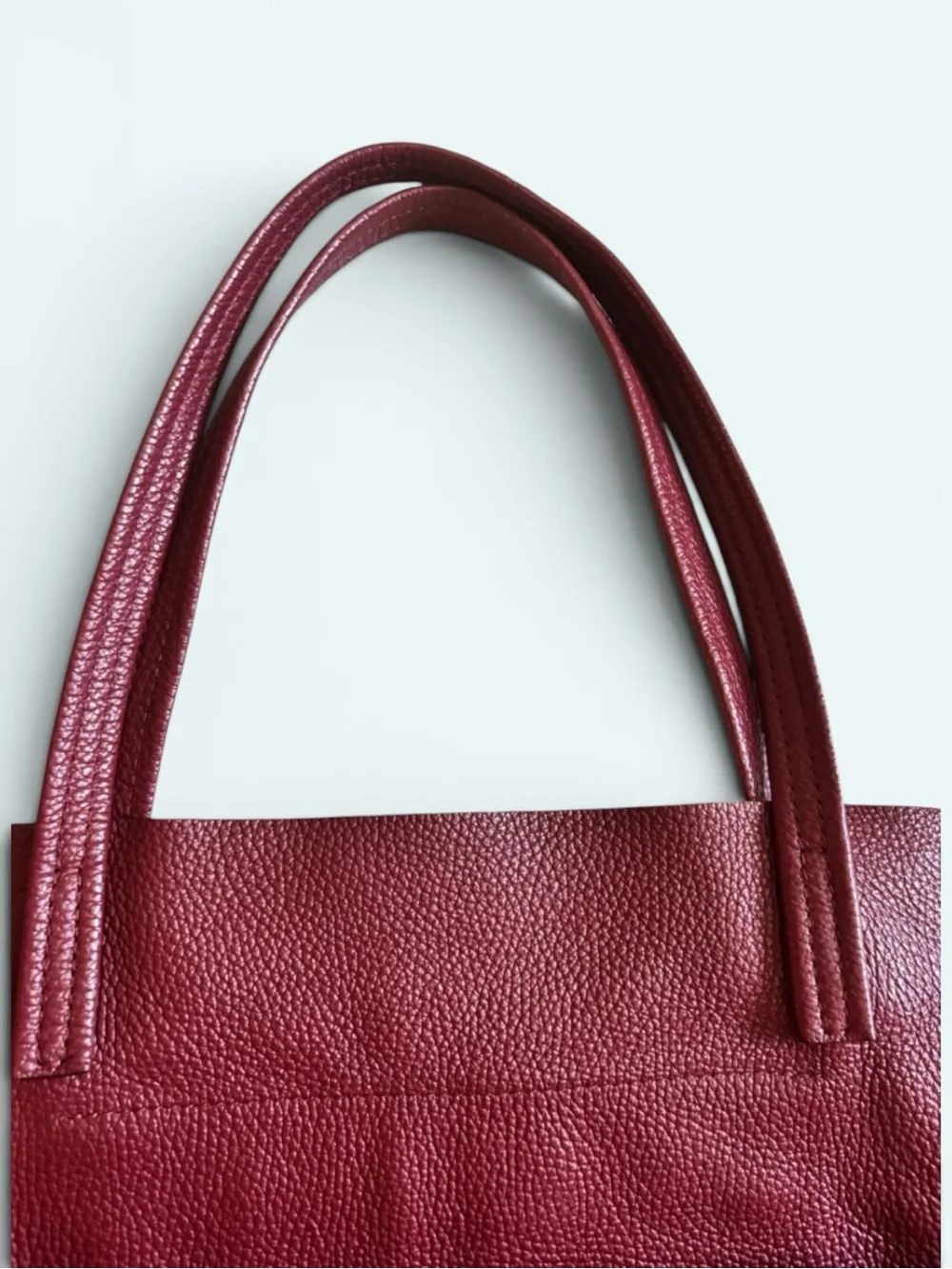 Kurt Geiger EUC Violet Horizontal Leather Tote