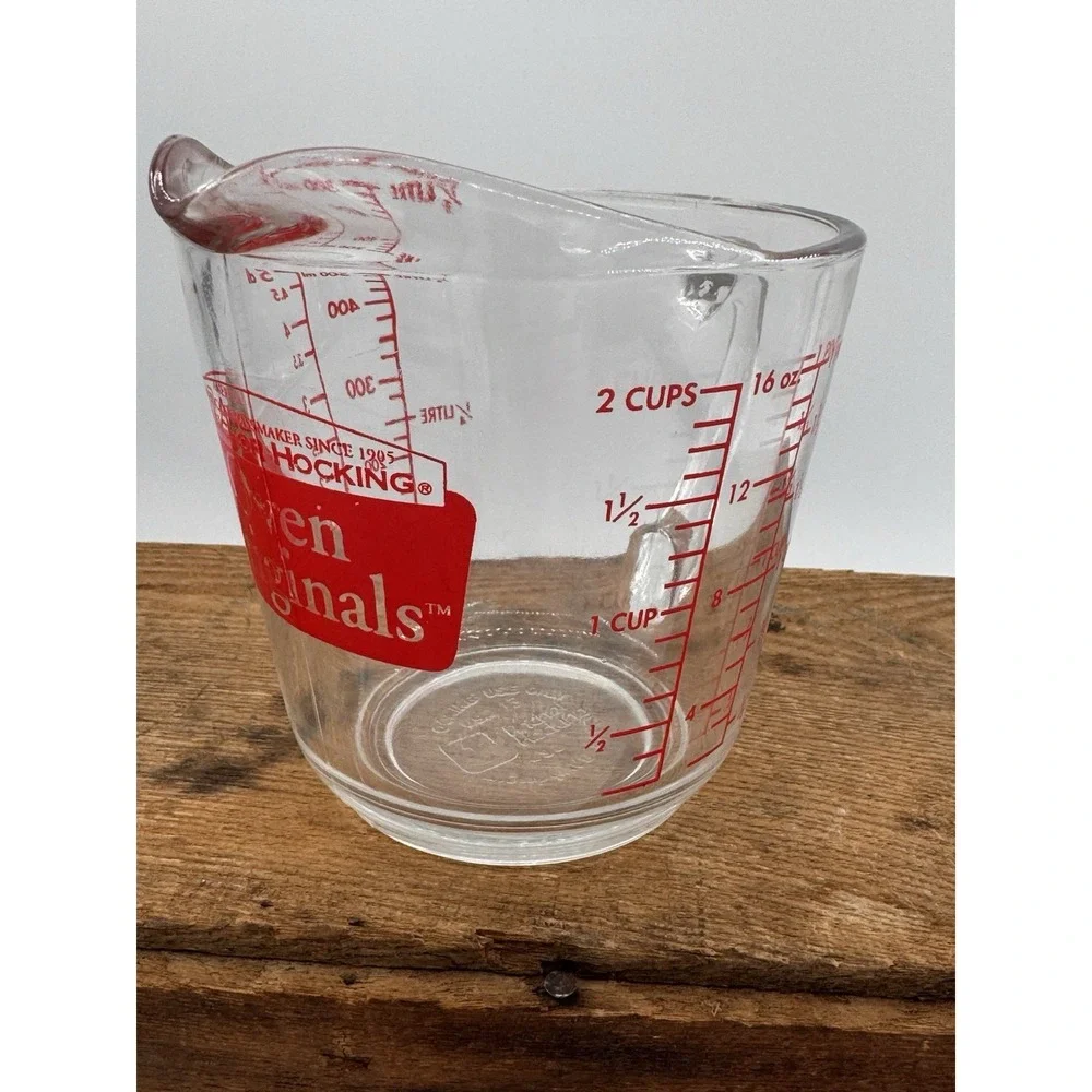 Anchor Hocking markings handle cup