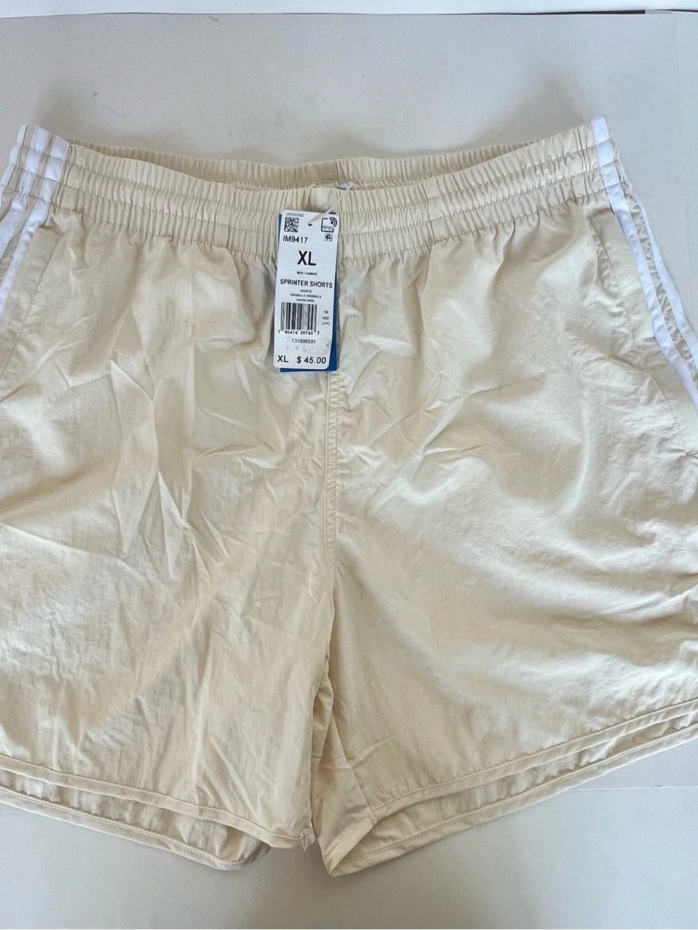 Lot of 3 Men’s XL Athletic Shorts Adidas Sprinter Nike NWT