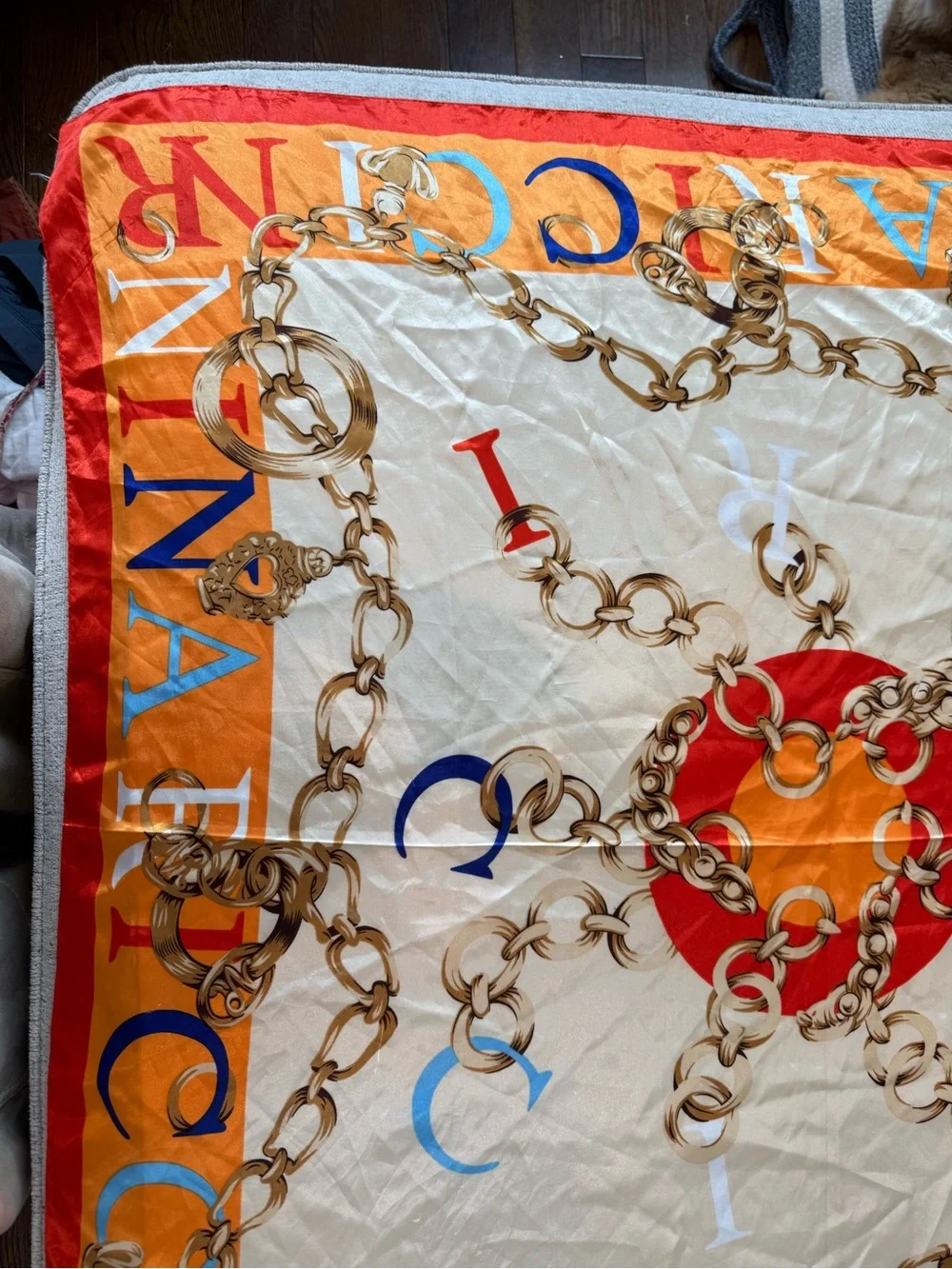Nina Ricci silk scarf