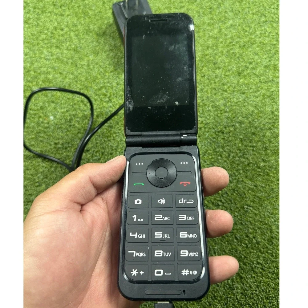 ZTE Cymbal-C Z233VL Flip Phone Consumer Cellular‎ 4G LTE Camera Red Phone