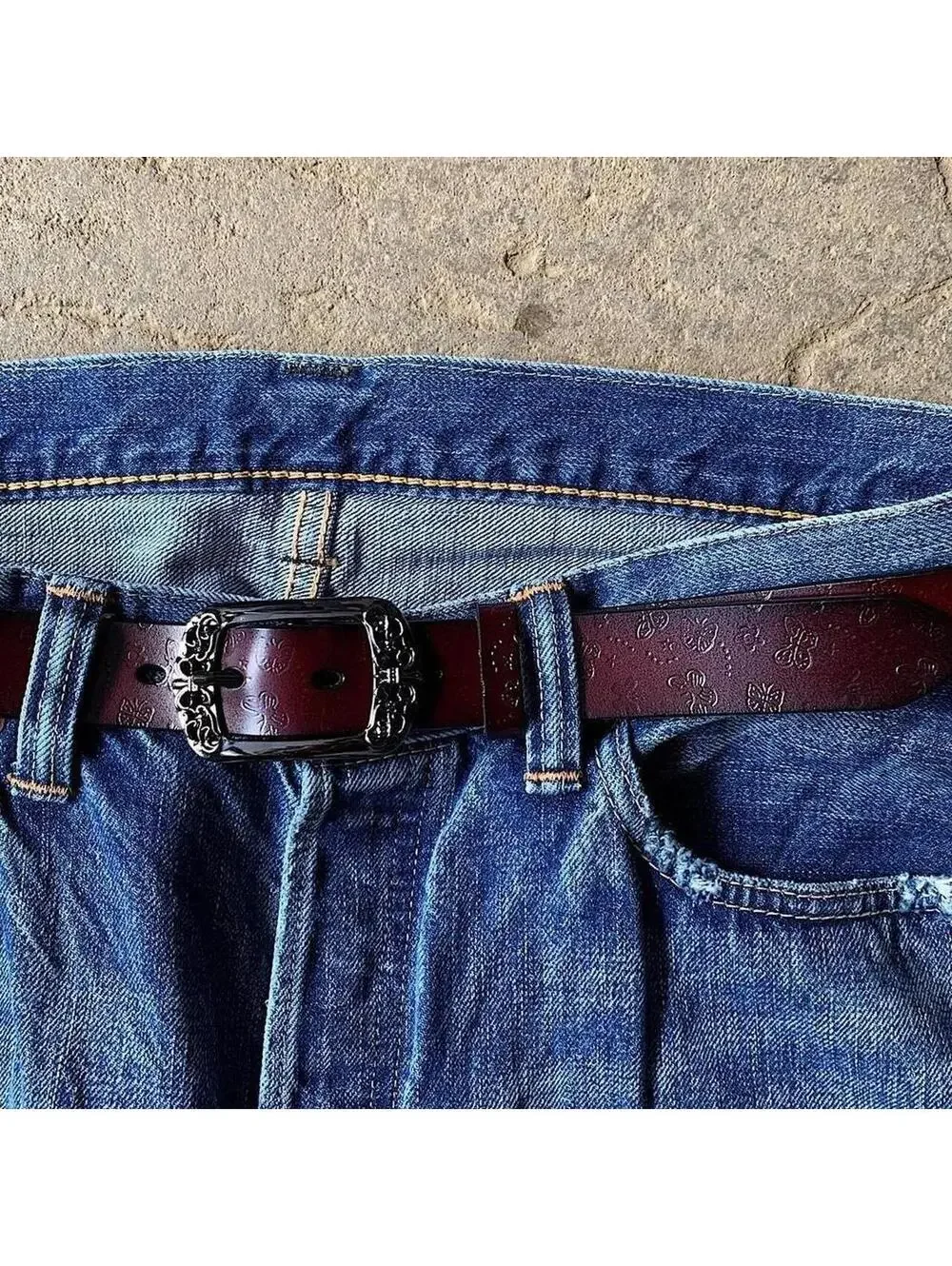 Vintage Western Belt 42 Inch