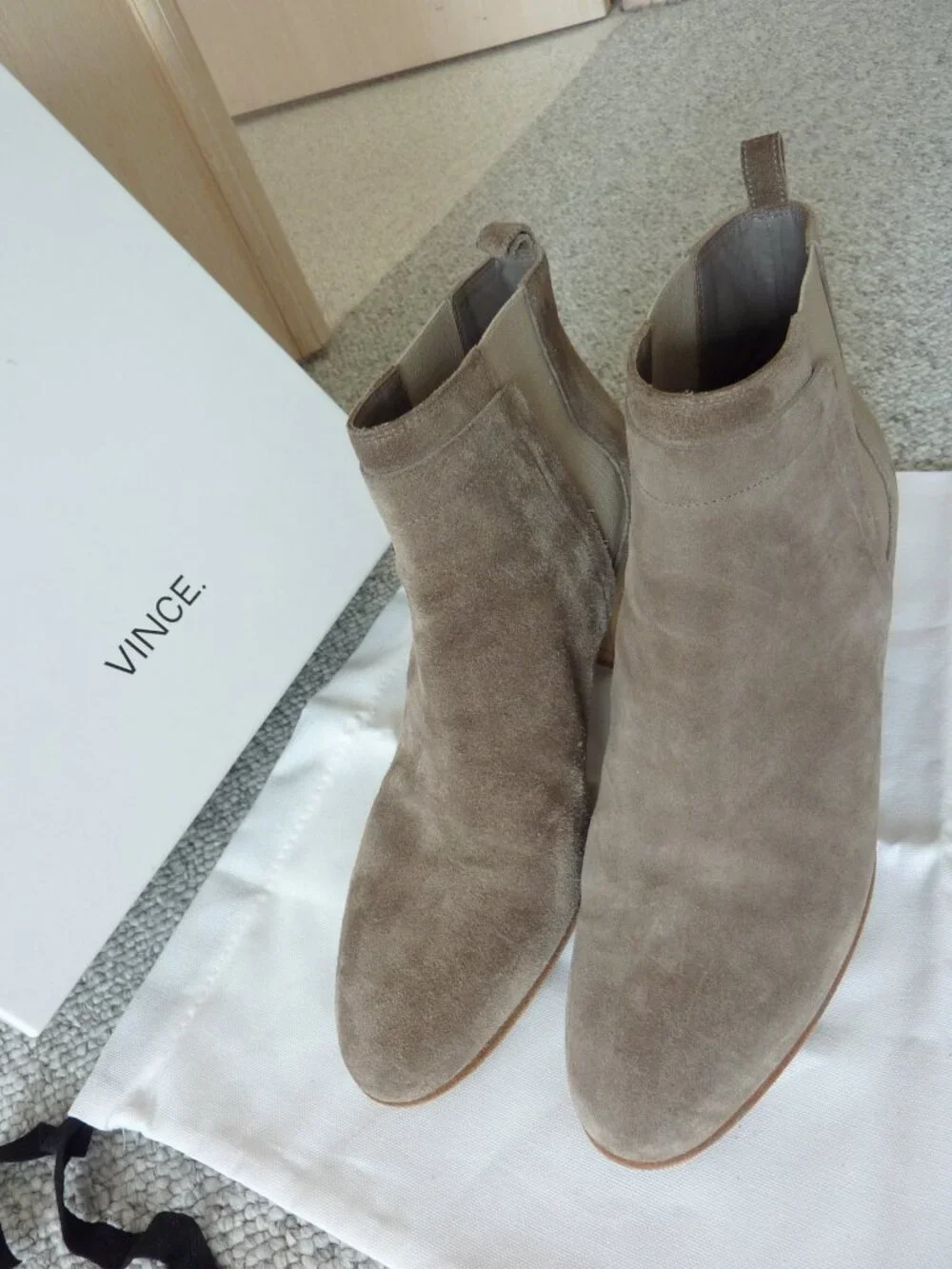 Vince great booties