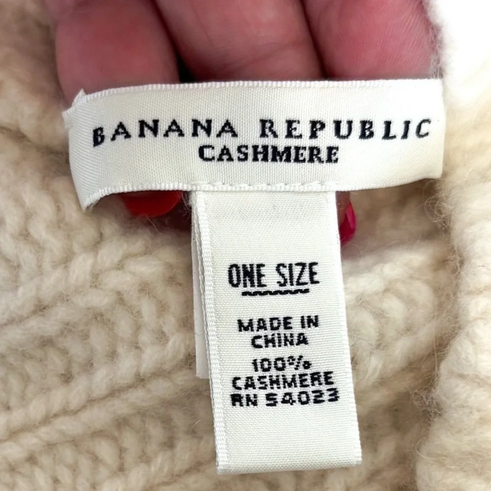 Banana Republic fisherman one ribbed