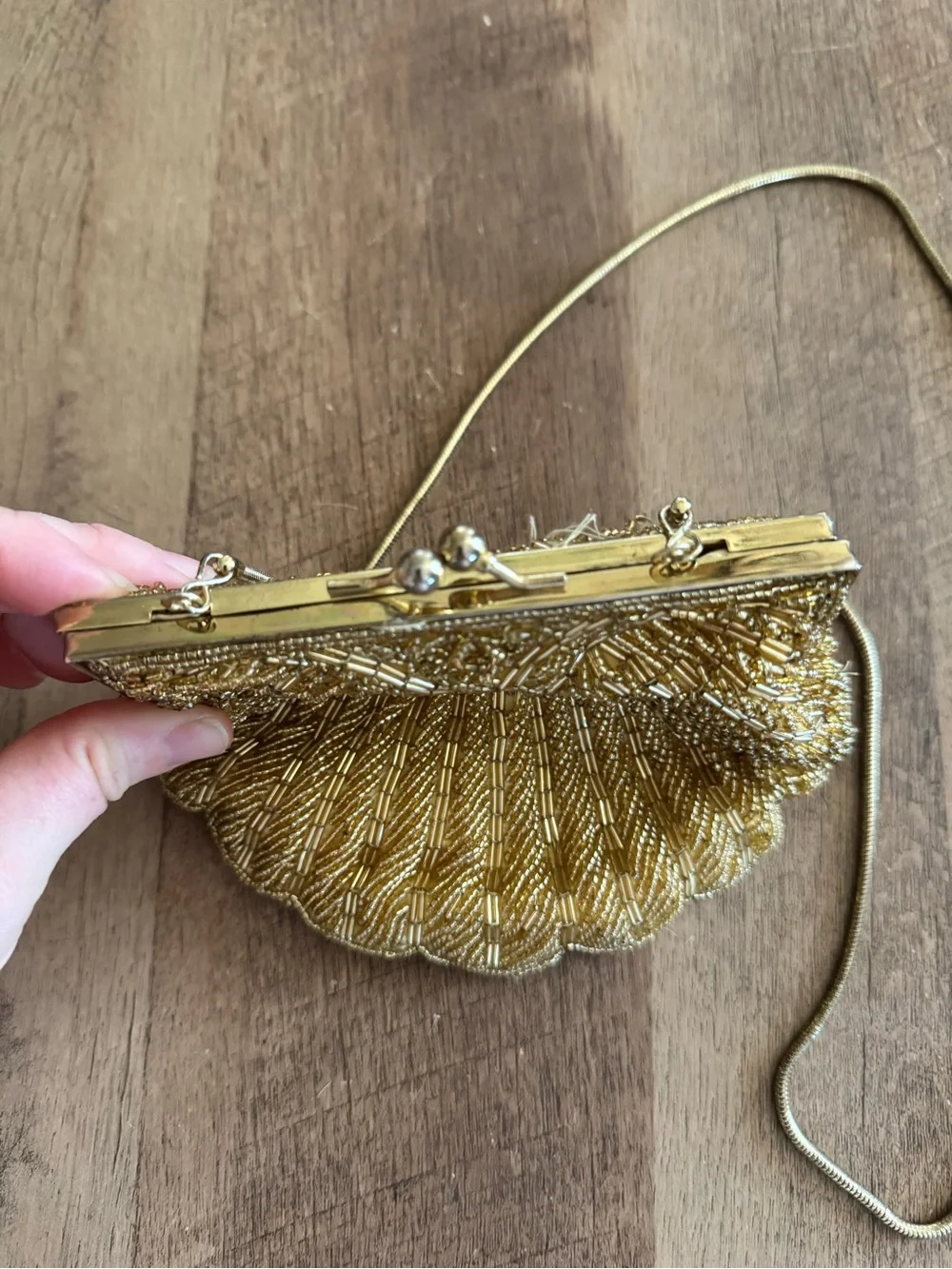 Vintage elegant gold