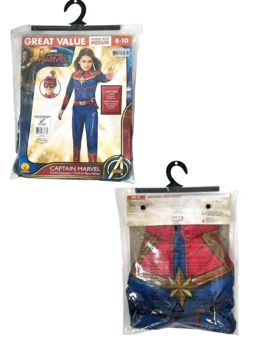 Marvel captain costume
